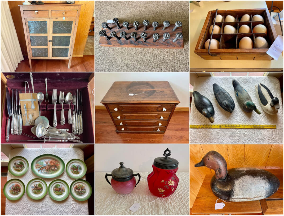 ONLINE ONLY AUCTION: Antiques, Furniture, Glassware, Art in Eureka ...