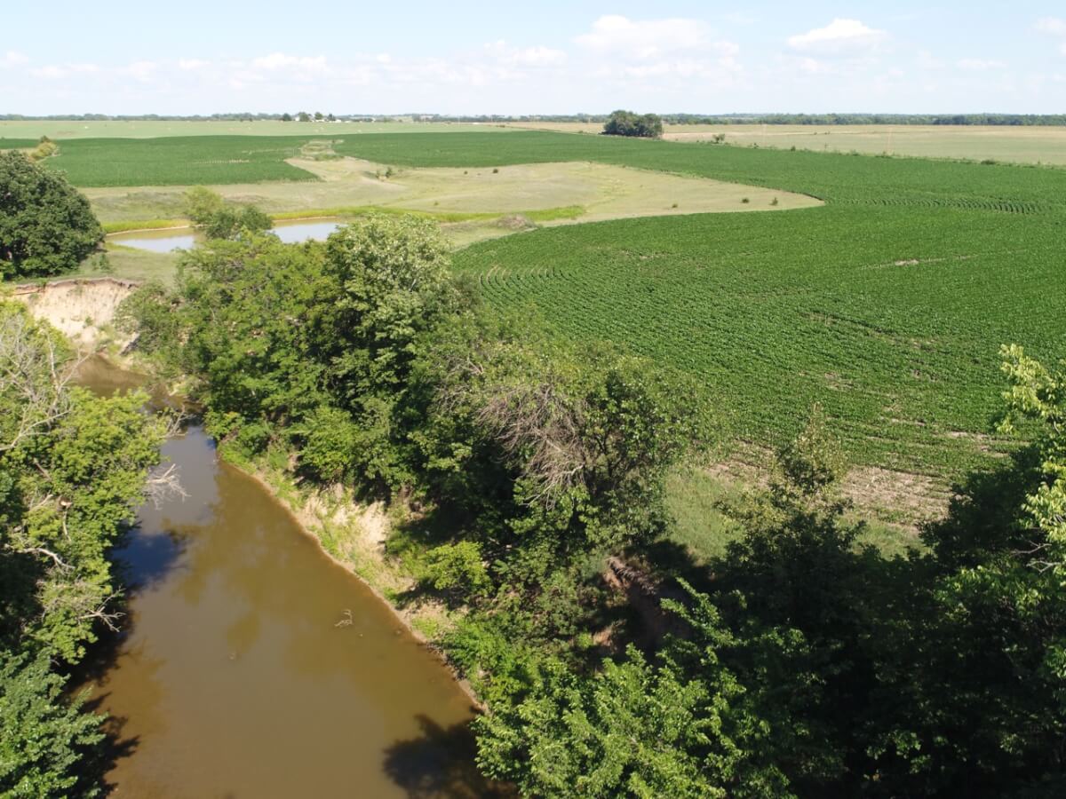 Whitewater River Tillable Bottom Ground, Butler County Kansas