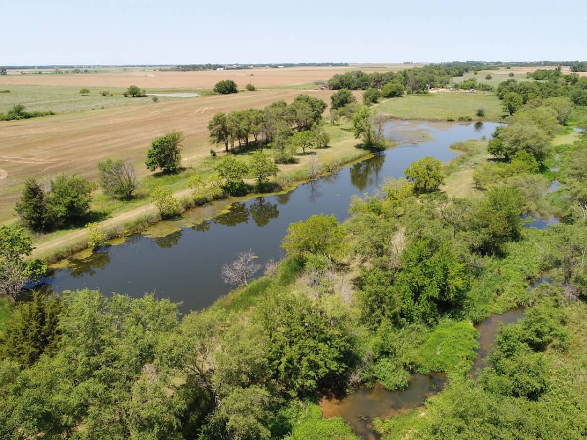 43+ Acres Kingman County Kansas Land For SalePond, Creek, Timber